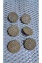 Ǝe Polyester Button 28 Size 18 mm 6 Pieces - 2