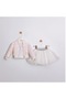 Cumi̇no Pul Sequined Bomper Jacket, Tutu Skirt and T-Shirt 3-Piece Set - 3