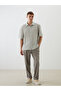 Regular Fit Short Sleeve Striped Dobby Men's Shirt - 2