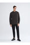 Esvab • Modern & Distinctive Standard Fit Stand Collar Long Sleeve Men's Shirt - 2