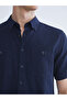 Regular Fit Short Sleeve Men's Textured Shirt - 3