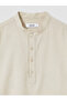 Regular Fit Linen Look Men's Shirt - 3