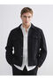 Regular Fit Cashmere Men's Shirt Jacket