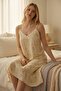 Buttercream Bow & Character Print Ruffle Nightdress - 2