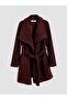 Nevavm Double-Breasted Collar Women's Cashmere Coat with a Difference - 5