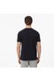 Men's Black Regular Fit T-Shirt - 2