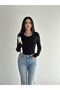 Women's Finger-Through Detailed Blouse - 6