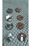 Ǝe Natural Button 30 Size 20 mm 8 Pieces - 4
