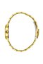 Gold Round Case Women's Wristwatch |   24mm Steel Case, Gold Steel Band, Dial - 7
