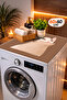 Washing Machine and Dryer Cover Non-Slip Washable Machine Top Protection Pad Decorative Mat - 2