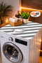 Washing Machine and Dryer Cover Non-Slip Washable Machine Top Protection Pad Decorative Mat - 2