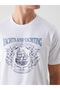 Nevavm Oval Collar Printed Combed Cotton Men's T-Shirt - 3