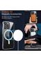 iPhone 17 Pro Max / 18 Pro Max Compatible Magsafe Transparent (Pc Hard) Material Non-Yellowing Case Shock and Scratch Resistant - 4