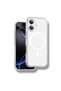 iPhone 17 Compatible Magsafe Transparent (Pc Hard) Material Non-Yellowing Case Shockproof Scratch Resistant Lightweight - 6