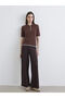 High waist wide leg women's pants