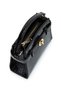 Lock Accessory Belt Detail Jessie Women Crossbody Bag Black Croco - 2