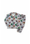 Boy's Buttoned Cotton Piece New Season Transitional Pajama Set - 2
