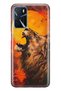 Oppo A16 / A55 Compatible Aslan Patterned Transparent Phone Case