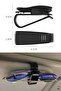 In-Car Glasses Holder g Sun Visor Universal Glasses and Card Holder with Clip - 3