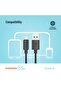 USB-A to Lightning Cable 1.2m/4ft – 3A Fast Charge & 480Mbps Data Transfer - 2