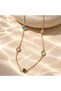 Women's Steel Color Stone Row Xuping Necklace