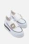 Mdln 713 Stone Buckle Detail Velcro Sports Shoes