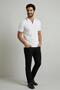 Men's Short Sleeve Polo Collar Knitwear T-Shirt - 2