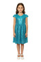 - Beads Glitter Dress Light Blue