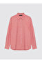 Natuvera Red Striped Poplin Women's Shirt - 5