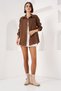 Single Pocket Oversize Linen Shirt - 3