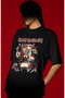 Design Iron Maiden Rock Metal Music Band Printed Unisex Oversized T-Shirt - 2