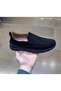 Men's Inside-Outside Genuine Leather Leather Opedic Perforated, Comfortable Black-Beige Nubuck Casual Shoes - 4