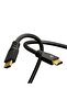 4K/60Hz Ultra HD HDMI Cable 2m (6.6ft) High-Speed Gold Plated Connector Durable Build