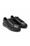 Black High-Sole Sneaker - 2