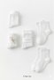Essential White Cotton School Socks (5-Pack)Short