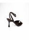 606 Brown Heeled Evening Dress Women's Shoes - 4