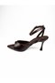 606 Brown Heeled Evening Dress Women's Shoes - 3