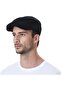 Black Summer London Cap Hat Italian Style Cap - 2