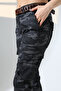 Regular Fit Cargo Pocket Military/Commando Camouflage Patterned Trousers - 8