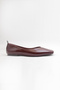 İst F001 H Genuine Leather D Flat Sole Babet