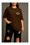 Unisex "Smile" Printed T-Shirt -Modern Style