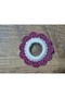 Hand Knitted Floral Bun Hairpin - 2