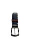 184 364 Men's Genuine Leather Belt with Leather Sides - 6