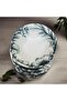 Patterned dinner soup bowl porcelain conical bowl 14cm set of 6 - 5