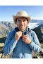 Men's Wide Brim Outdoor Adjustable Drawstring Safari Summer H Lightweight Camping Trekking Hat - 2