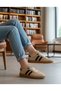New Model D Flat Sole S Sneakers Sand Color Women's Sports Shoes - 2