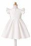 29 October Minimal Chic Girl's Dress – White Floral Special Design - 2