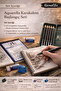 Aquarella Charcoal Pencil Starter Set – Water-Soluble 5-Piece Pencils, A5 Sketchbook, Eraser, Pencil Sharpener - 3