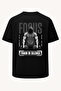Oversized Focus Fitness Gym Back Printed Wide Cut T-Shirt
