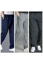 3-Piece Men's Pants with Relaxed Cut and Comfortable Waist (Regenerated Fabric)